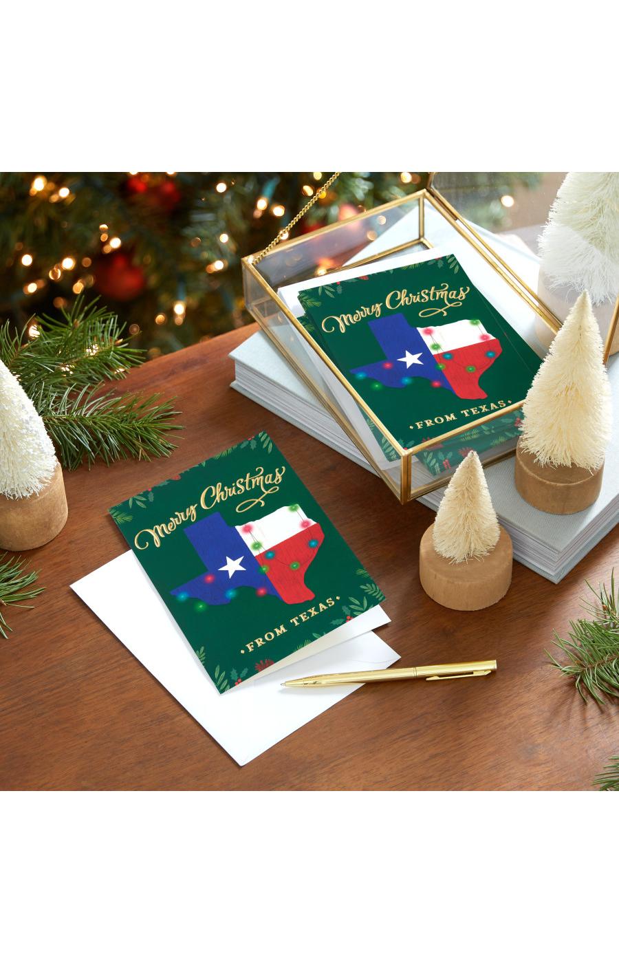 Hallmark Wishes From Texas Christmas Card Set; image 3 of 8