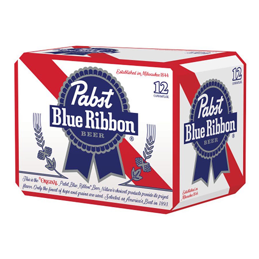 Pabst Blue Ribbon Beer 12 pk Cans Shop Beer at HEB