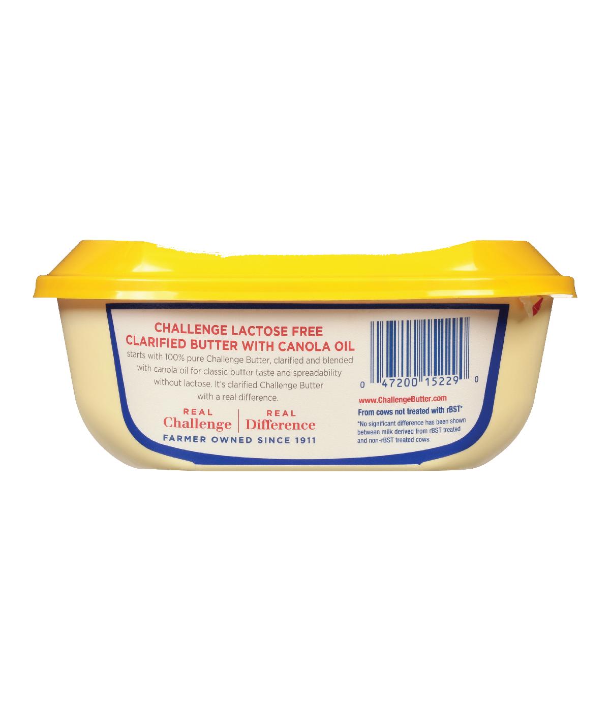 Challenge Lactose Free Spreadable Butter with Canola Oil; image 2 of 3