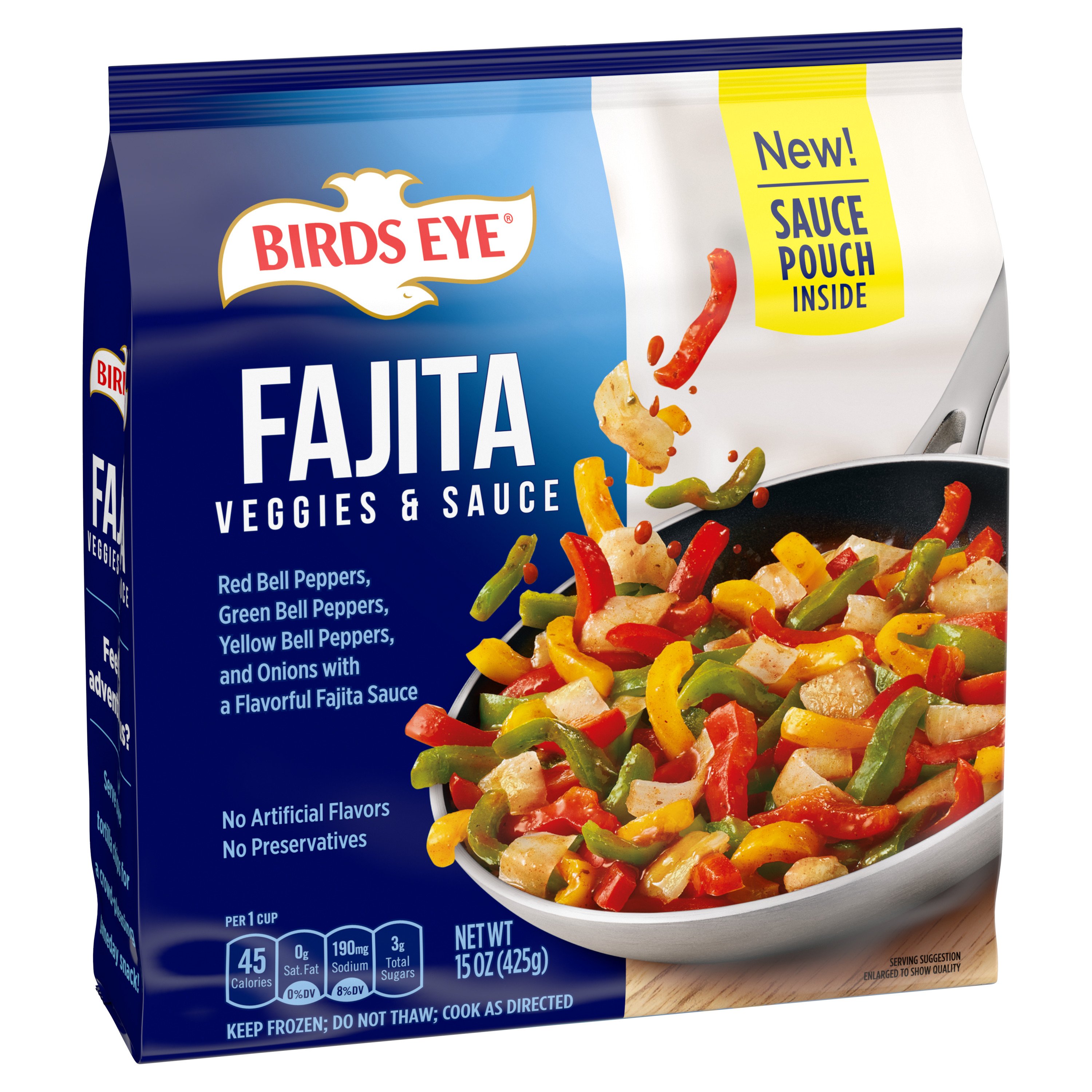 Birds Eye Frozen Fajita Veggies & Sauce - Shop Entrees & Sides at H-E-B