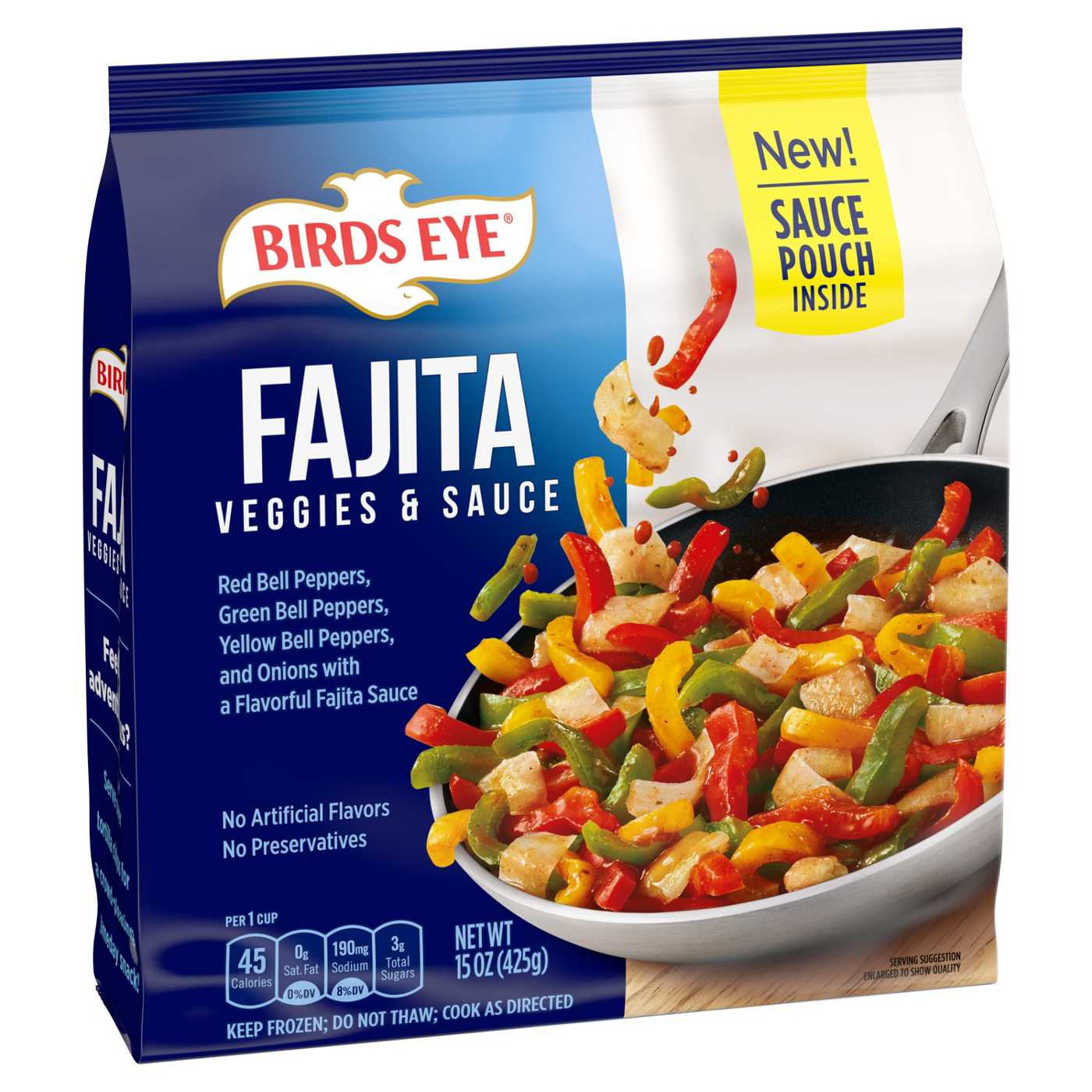 Birds Eye Frozen Fajita Veggies & Sauce; image 1 of 6