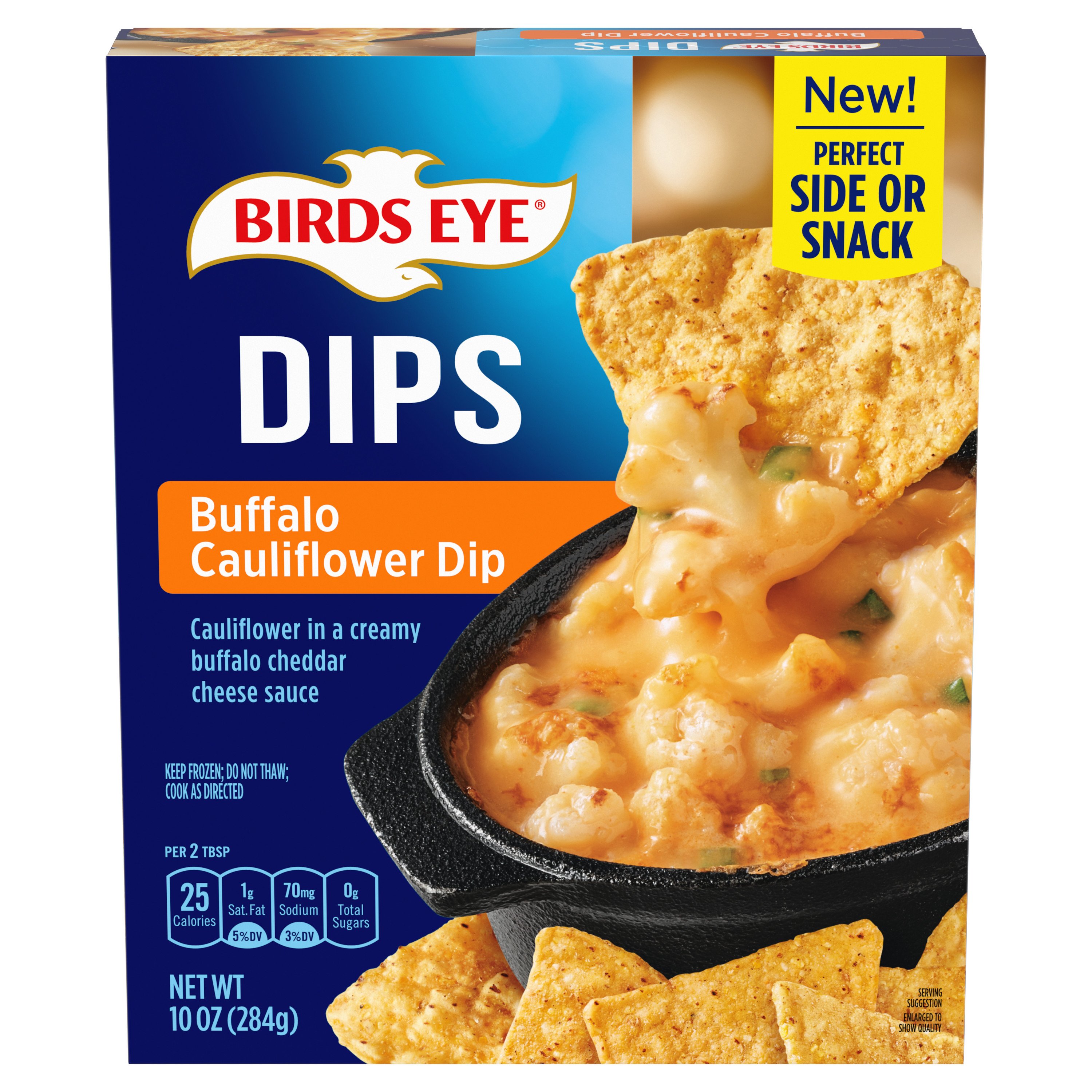 Buffalo Cauliflower “Heat and Eat” Dip