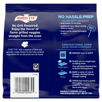 Birds Eye Frozen Fire-Roasted Corn, 12 oz