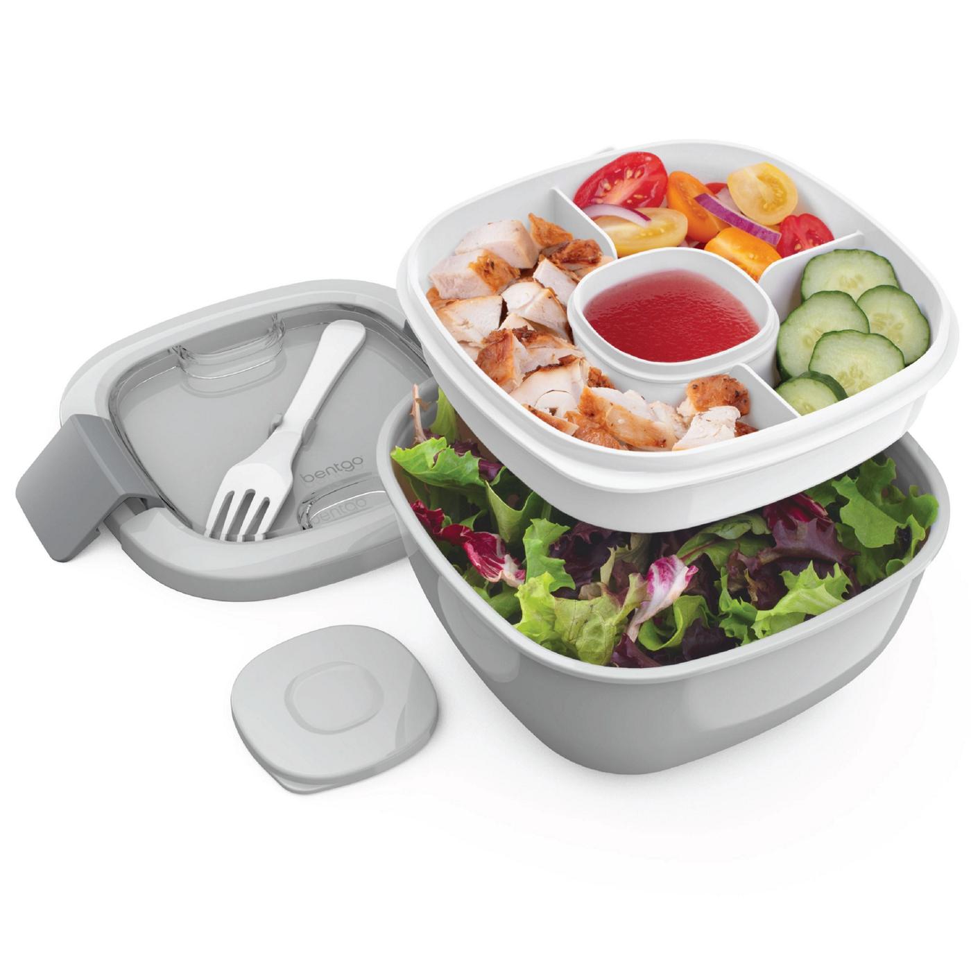 Bentgo Salad Container - Gray; image 3 of 5