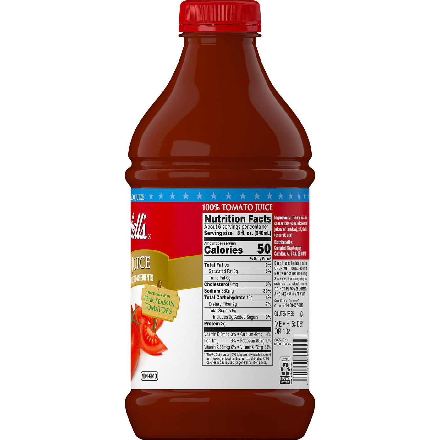 Campbell's Tomato Juice Concentrate Shop Juice at HEB
