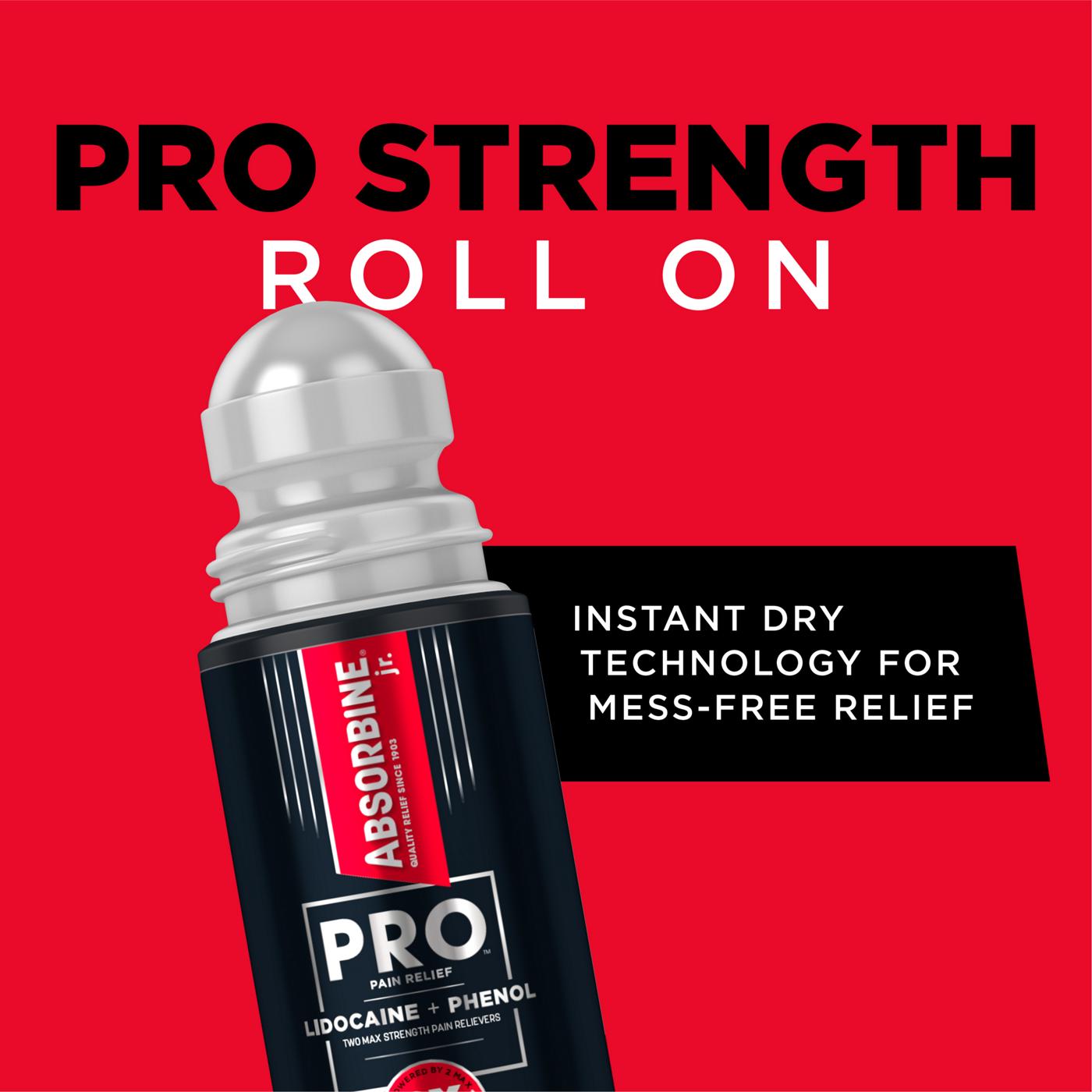 Absorbine Jr Pro Pain Relief Roll On; image 3 of 8