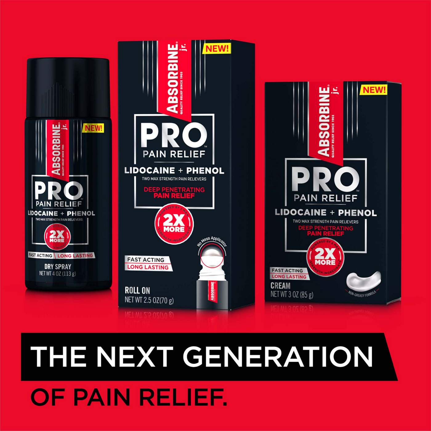 Absorbine Jr Pro Pain Relief Roll On - Shop Muscle & joint pain at H-E-B