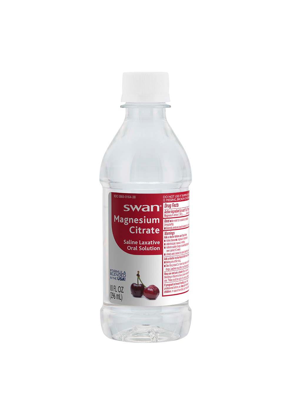Swan Magnesium Citrate Oral Solution Cherry Shop Digestion & nausea at HEB