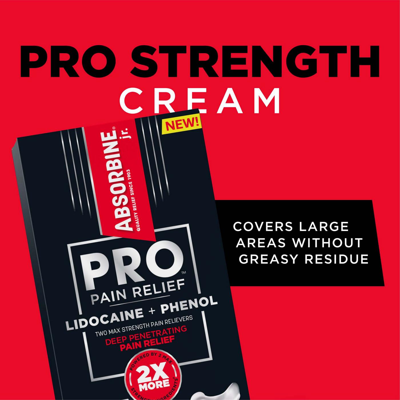 Absorbine JR Pro Pain Relief Cream; image 6 of 8