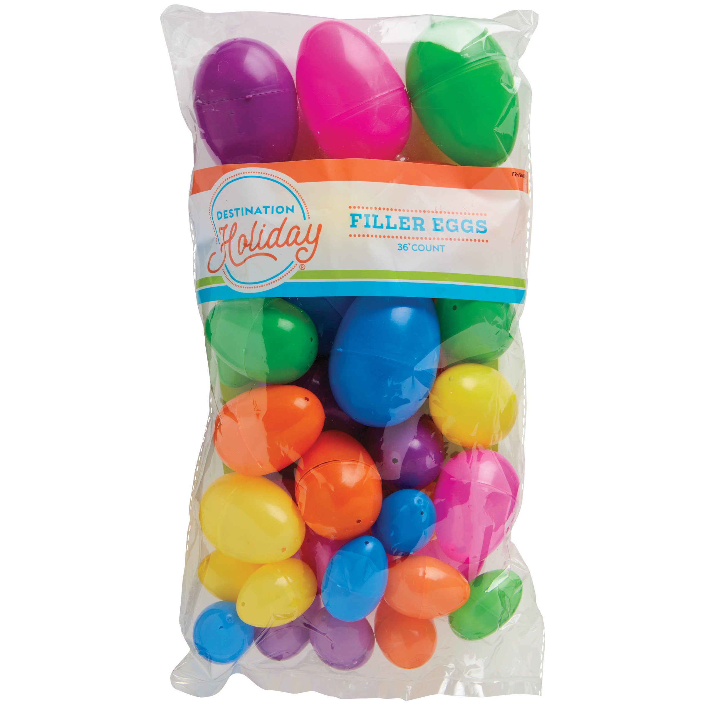 Destination Holiday Plastic Easter Filler Eggs Bright Colors Shop Seasonal decor at HEB