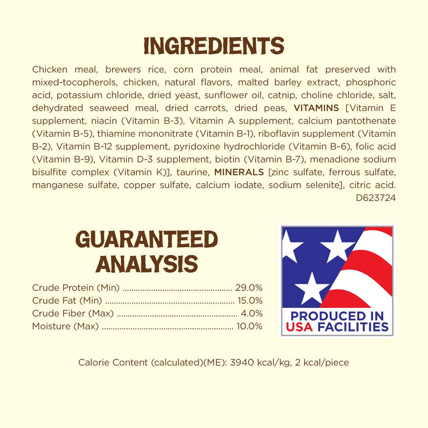 Friskies Natural Cat Treats, Party Mix Natural Yums Catnip Flavor