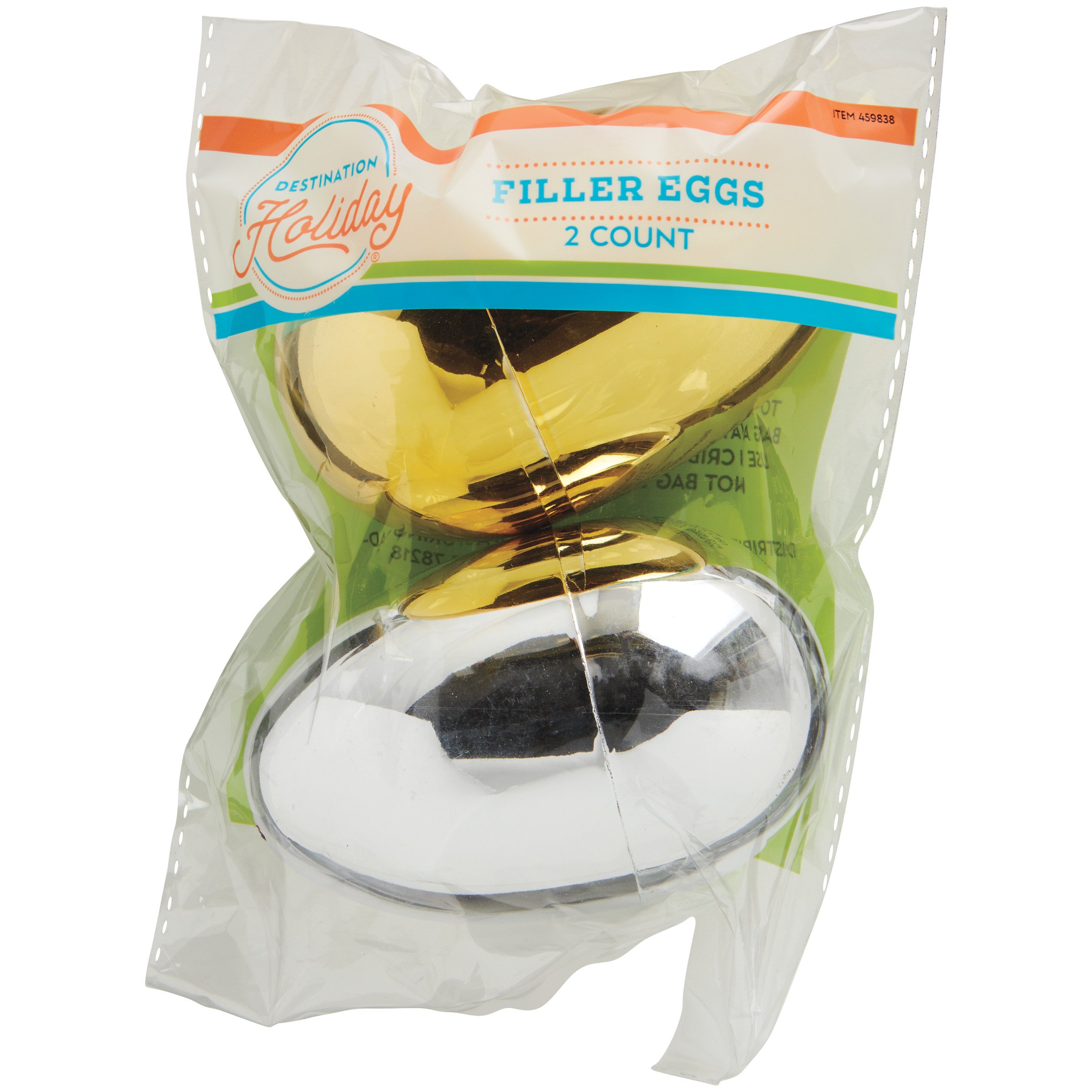 Destination Holiday Easter Eggs Gold & Silver Shop Seasonal decor at HEB