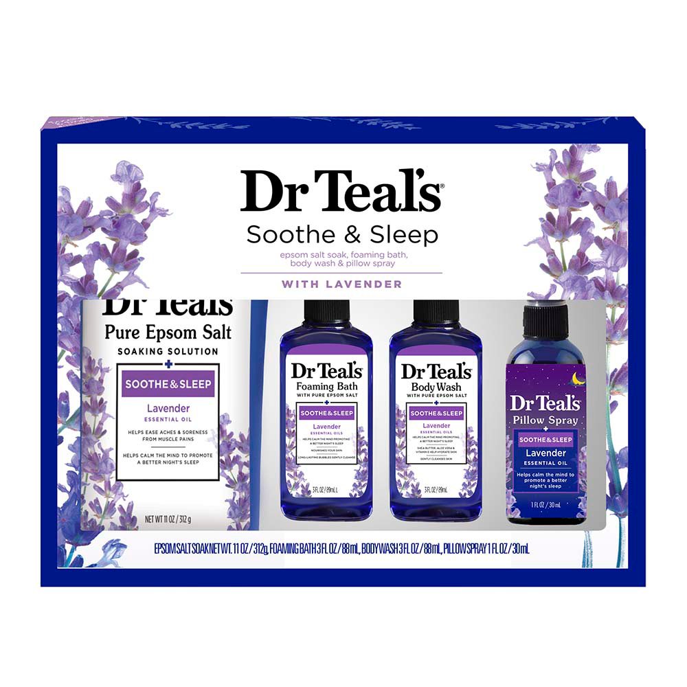 Dr Teal's Soothe & Sleep Set Lavender Shop Bath & skin care sets at