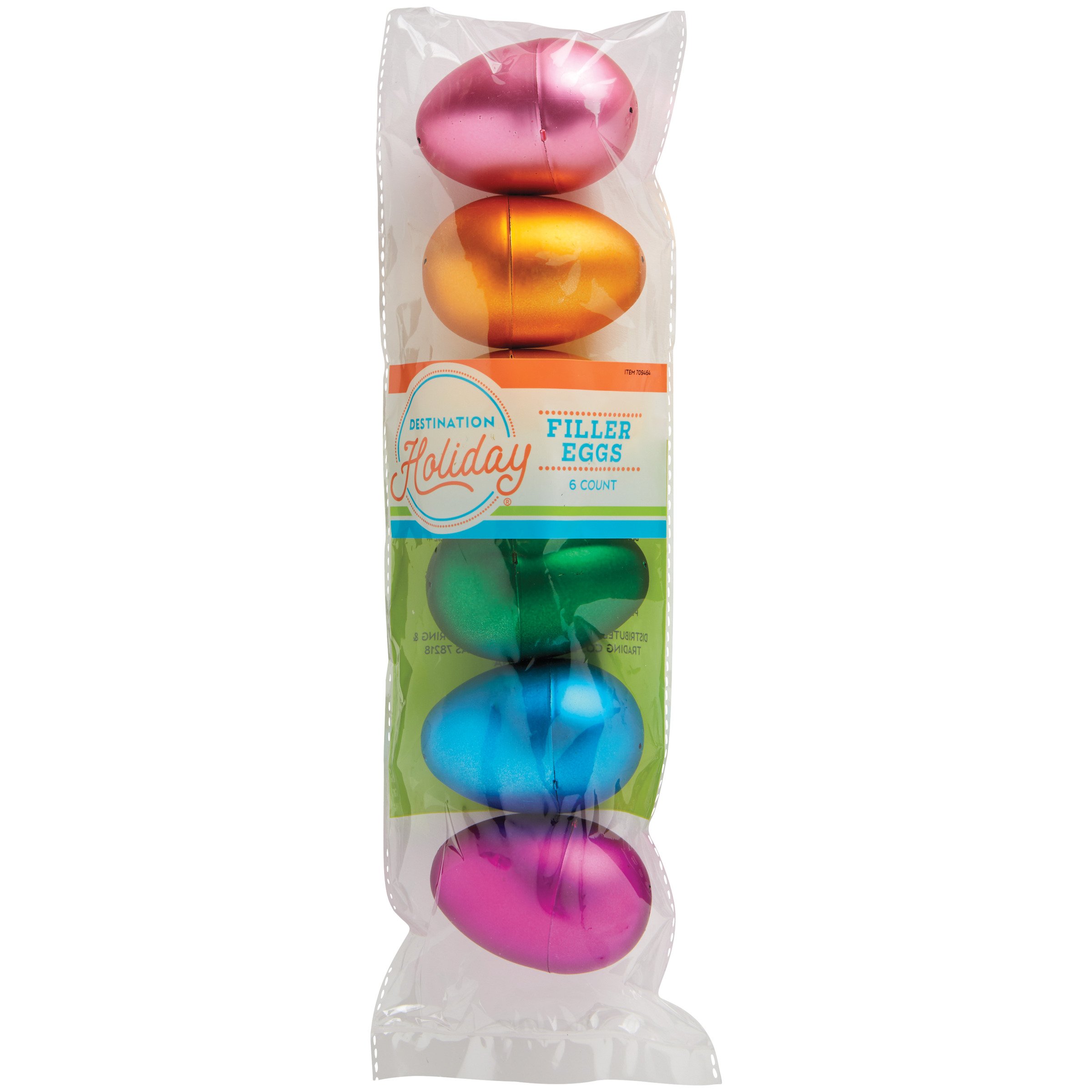 Destination Holiday Plastic Easter Filler Eggs Satin Metallic Shop