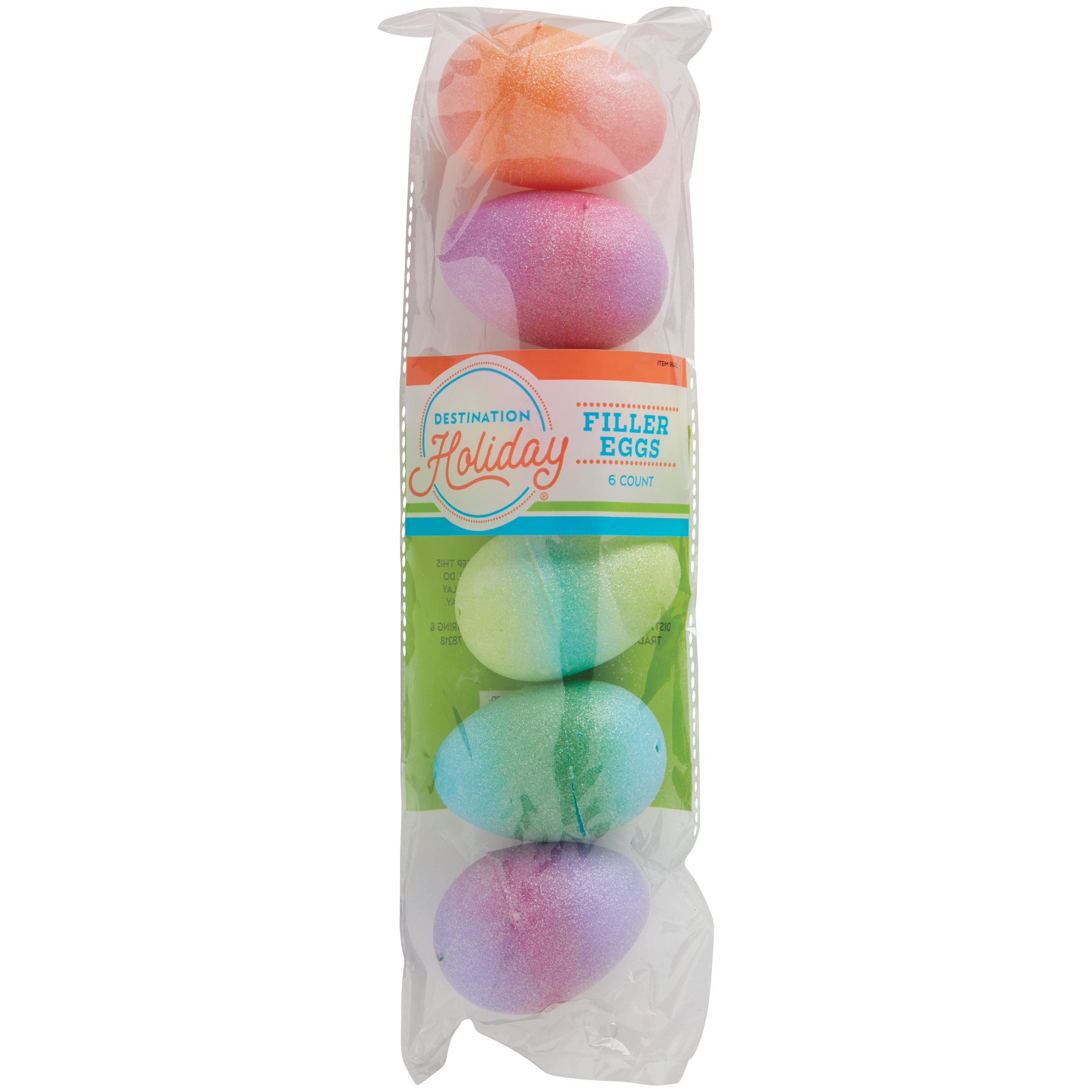 Destination Holiday Plastic Easter Filler Eggs Glitter Ombre Shop
