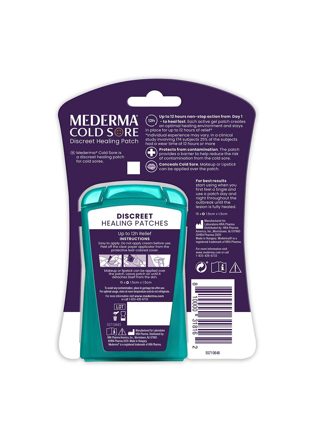 Mederma Cold Sore Discreet Healing Patch; image 2 of 2