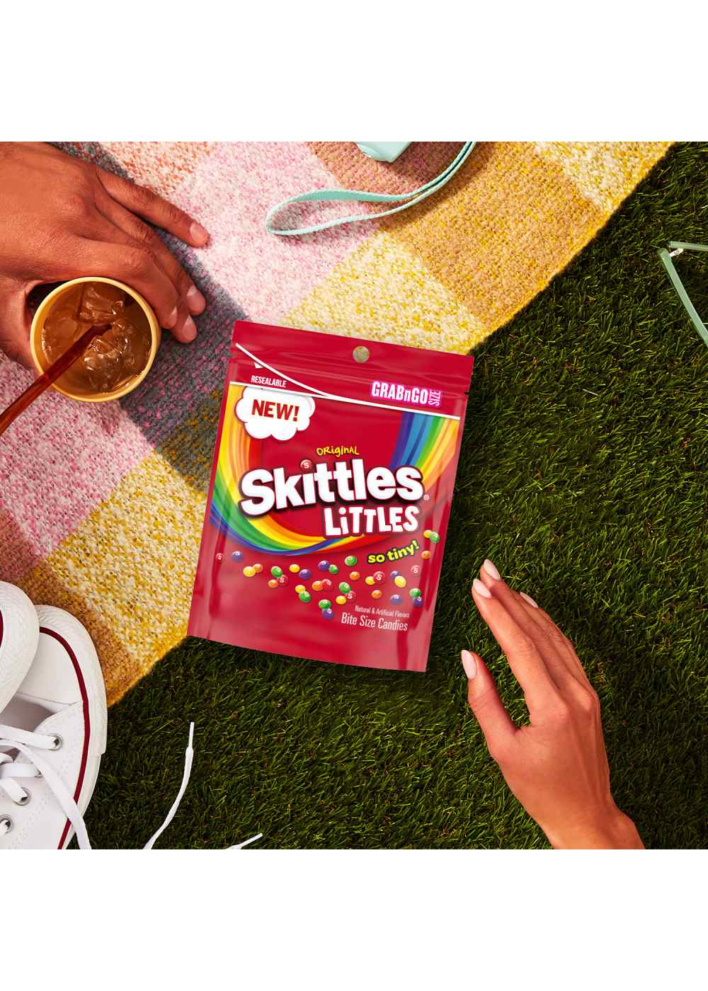 Skittles Littles Original Bite Sized Candy - Grab & Go; image 4 of 4