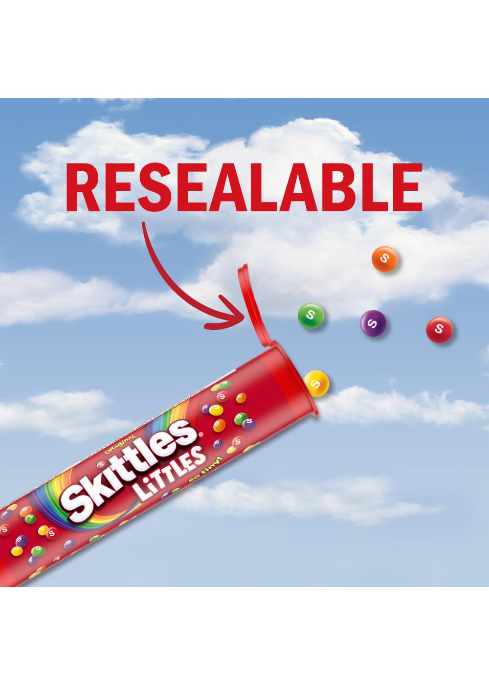 Skittles Original Littles Gummy Candy Mega Tube; image 2 of 8