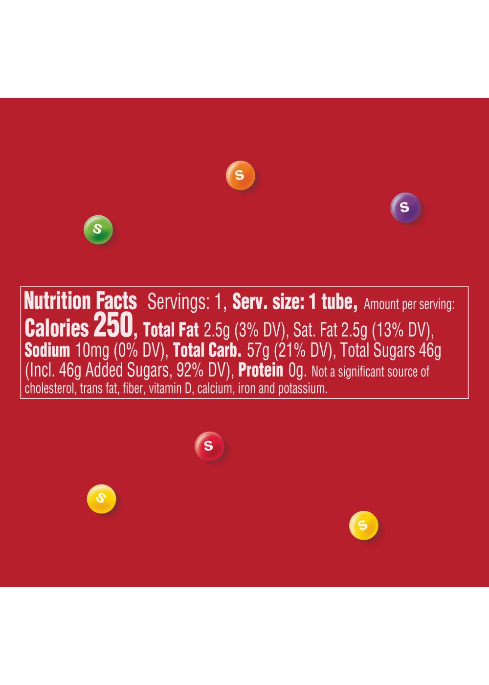 Skittles Original Littles Gummy Candy Mega Tube; image 3 of 8