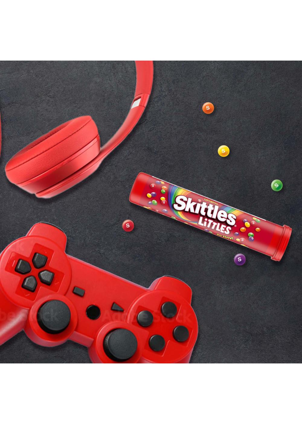 Skittles Original Littles Gummy Candy Mega Tube; image 5 of 8