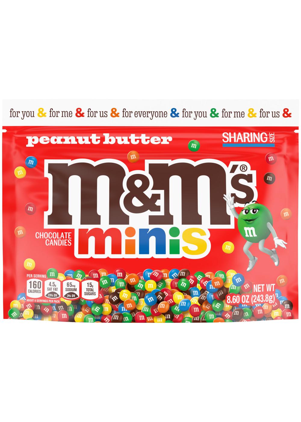 M and MS Milk Chocolate Minis