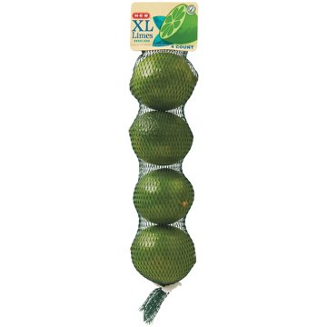 H-E-B Fresh Extra Large Seedless Limes, 4 ct