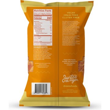 Siete Dairy Free Queso Grain-Free Puffs
