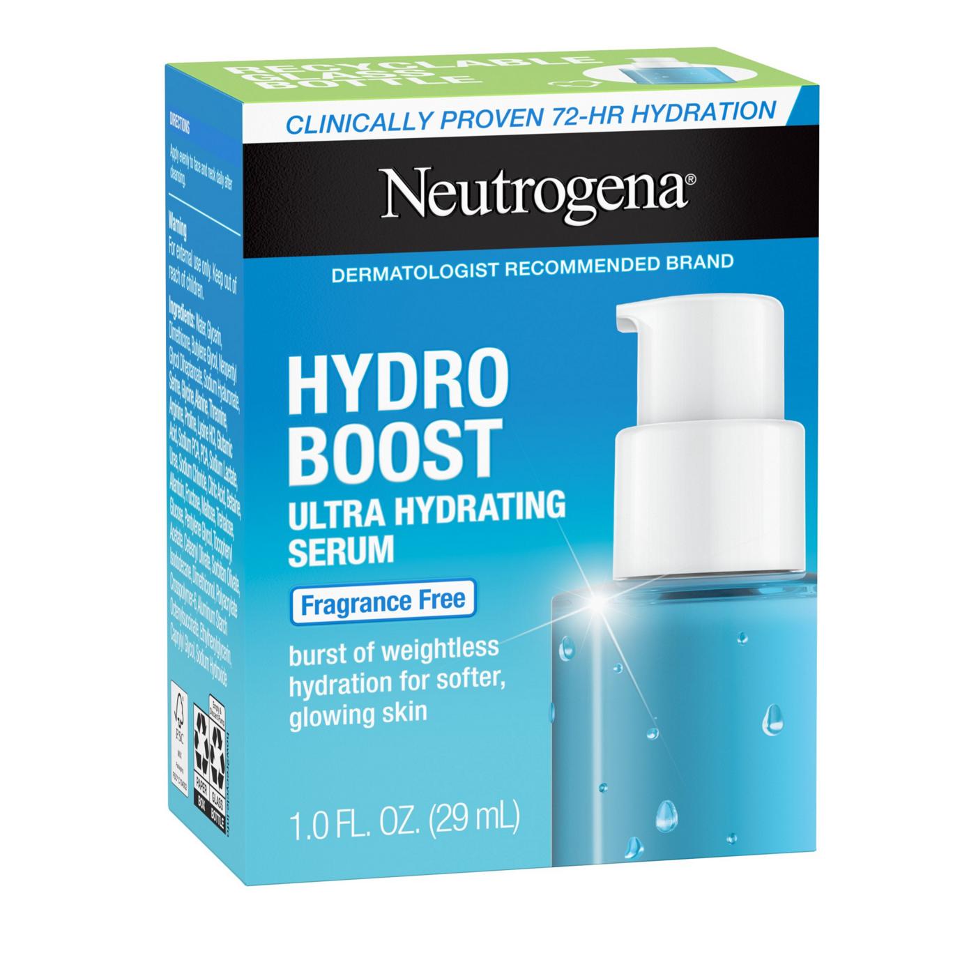 Neutrogena Hydro Boost Ultra Hydrating Serum; image 4 of 8