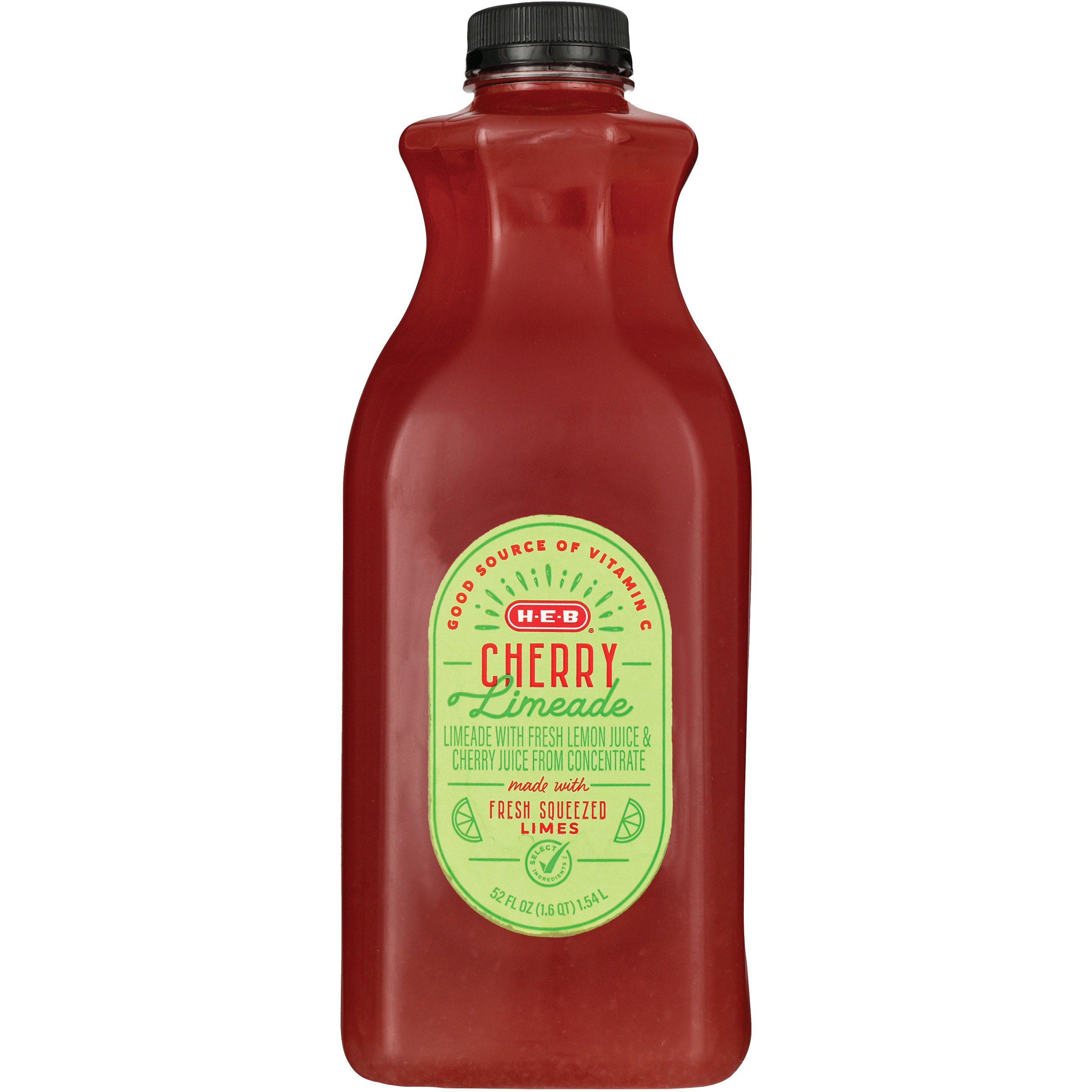 H-E-B Cherry Limeade - Shop Juice At H-E-B