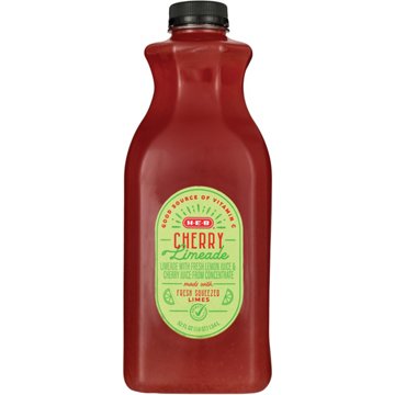 H-E-B Cherry Limeade, 52 fl oz