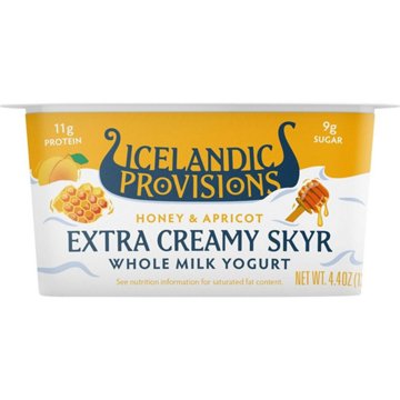 Icelandic Provisions 11g Protein Extra Creamy Skyr - Honey & Apricot