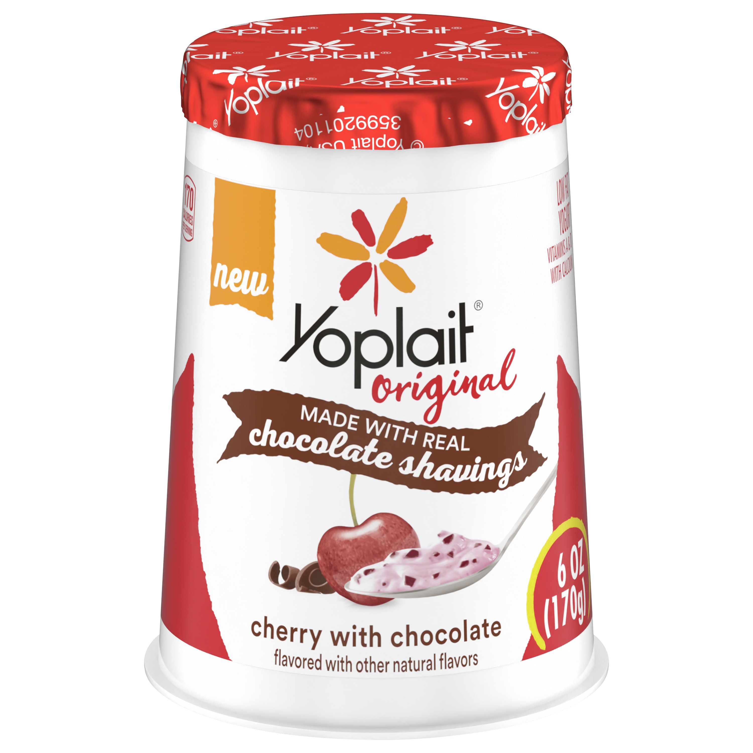 Yoplait Original Low-Fat Cherry with Chocolate Yogurt - Shop Yogurt at ...