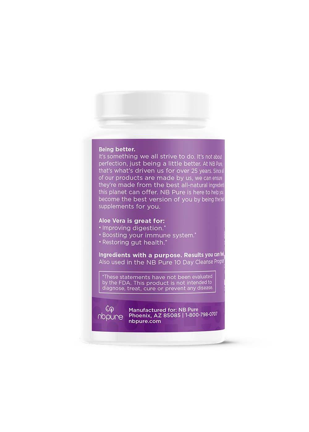 NBPure Organic Aloe Vera Capsules; image 2 of 2