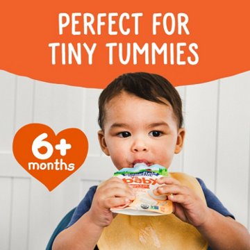 Stonyfield Organic YoBaby Whole Milk Yogurt 4 pk Pouches - Banana Apple & Oat 