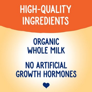 Stonyfield Organic YoBaby Whole Milk Yogurt 4 pk Pouches - Peach & Oat 