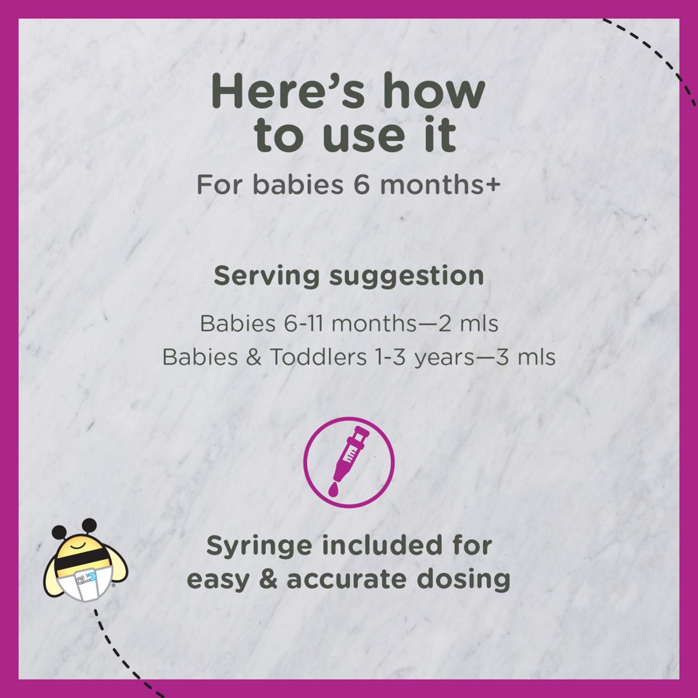 Zarbee's Baby Immune Support Syrup - Grape; image 3 of 7