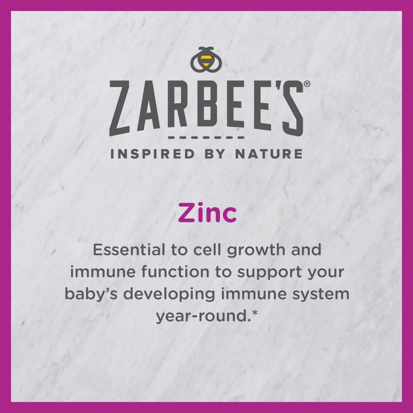 Zarbee's Baby Immune Support Syrup - Grape; image 3 of 5