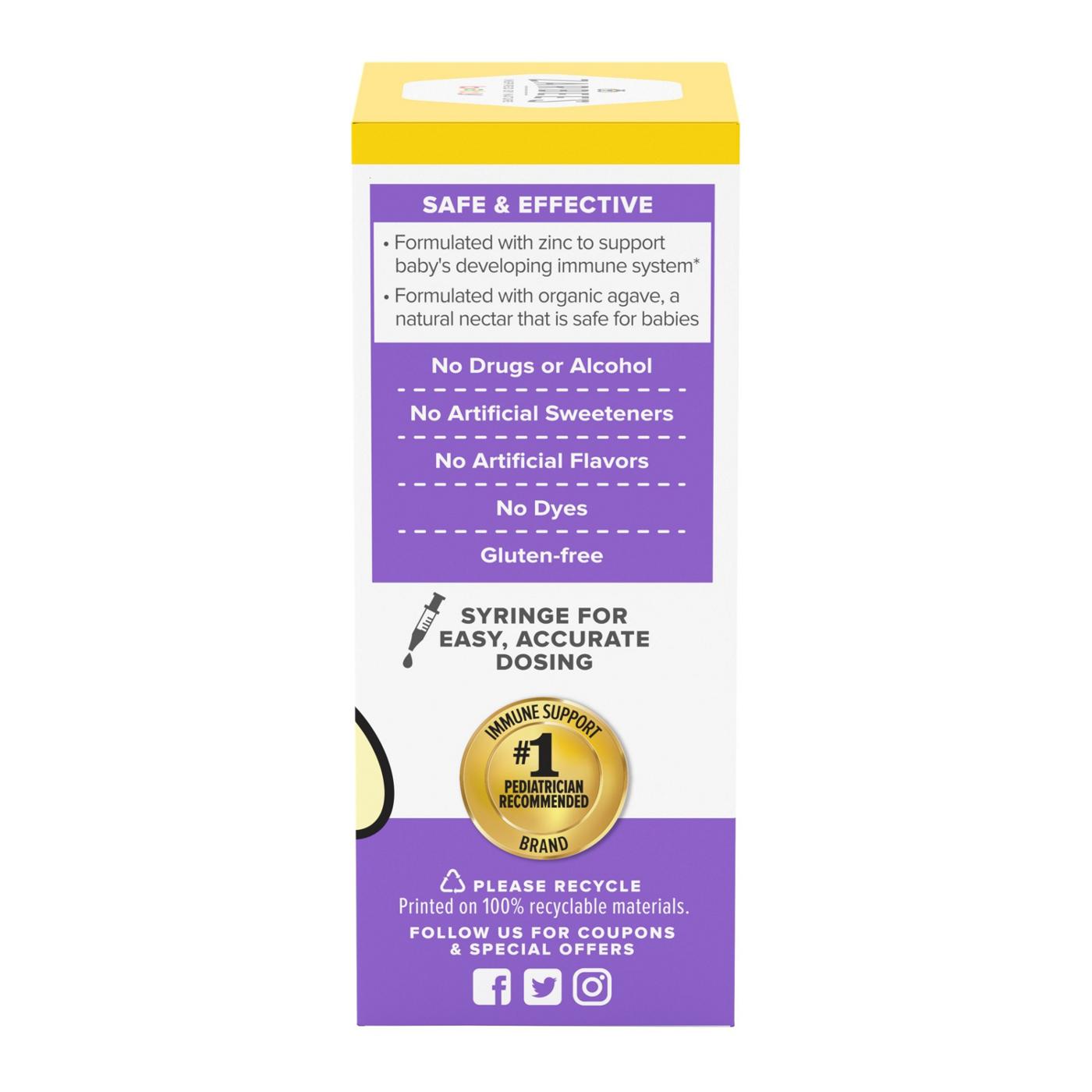Zarbee's Baby Immune Support Syrup - Grape; image 5 of 5