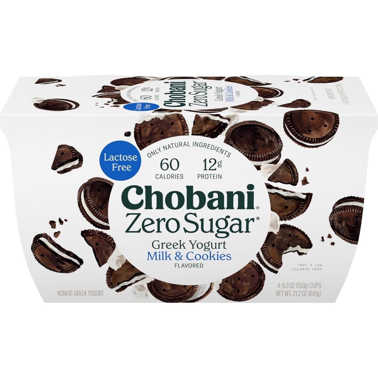 Chobani Zero Sugar NonFat Milk & Cookies Yogurt Shop Yogurt at HEB