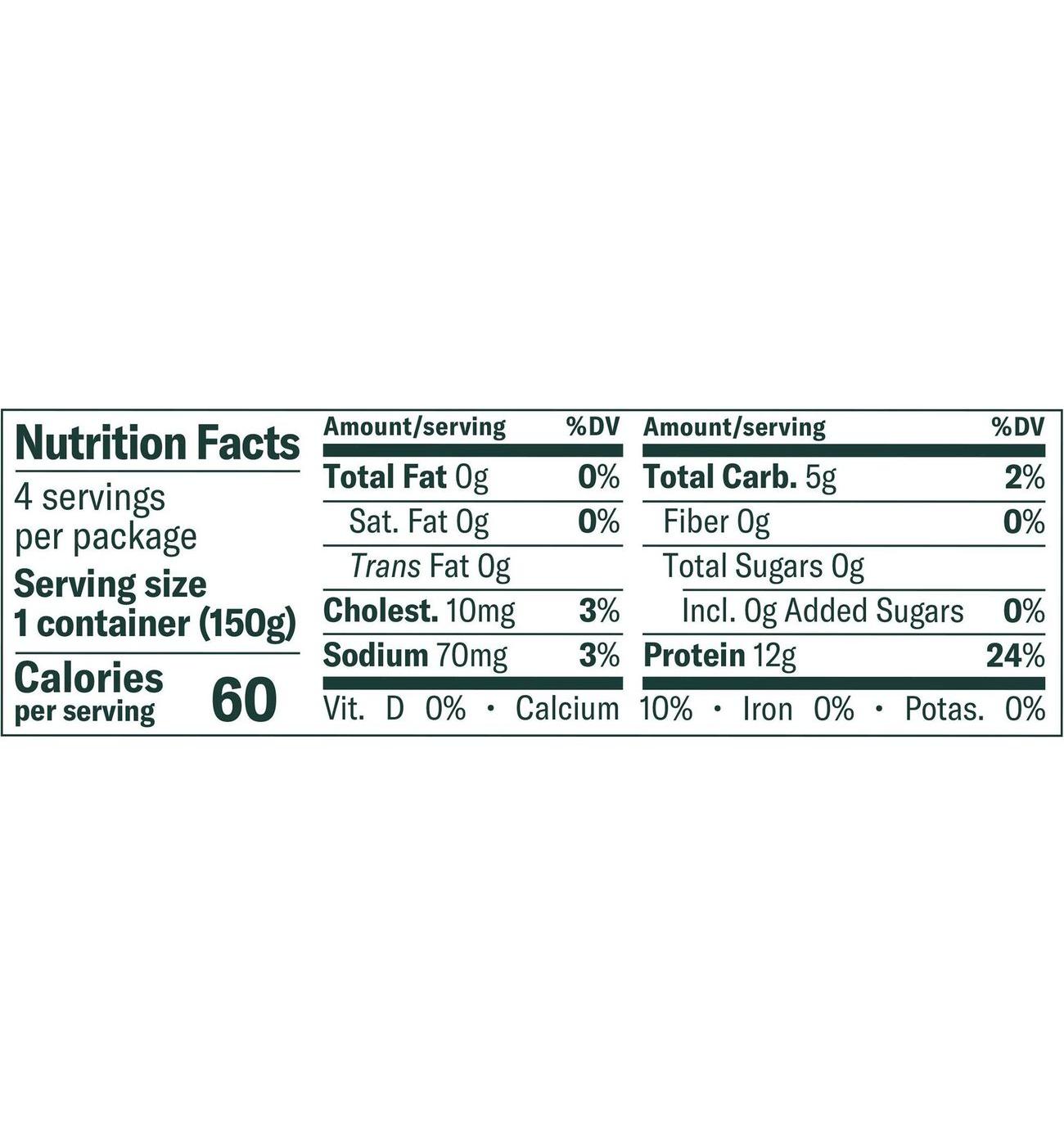 Chobani Zero Sugar Non-Fat Toasted Coconut Vanilla Greek Yogurt; image 4 of 5