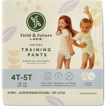 Field & Future by H-E-B Unisex Training Pants - 4T - 5T, 42 ct