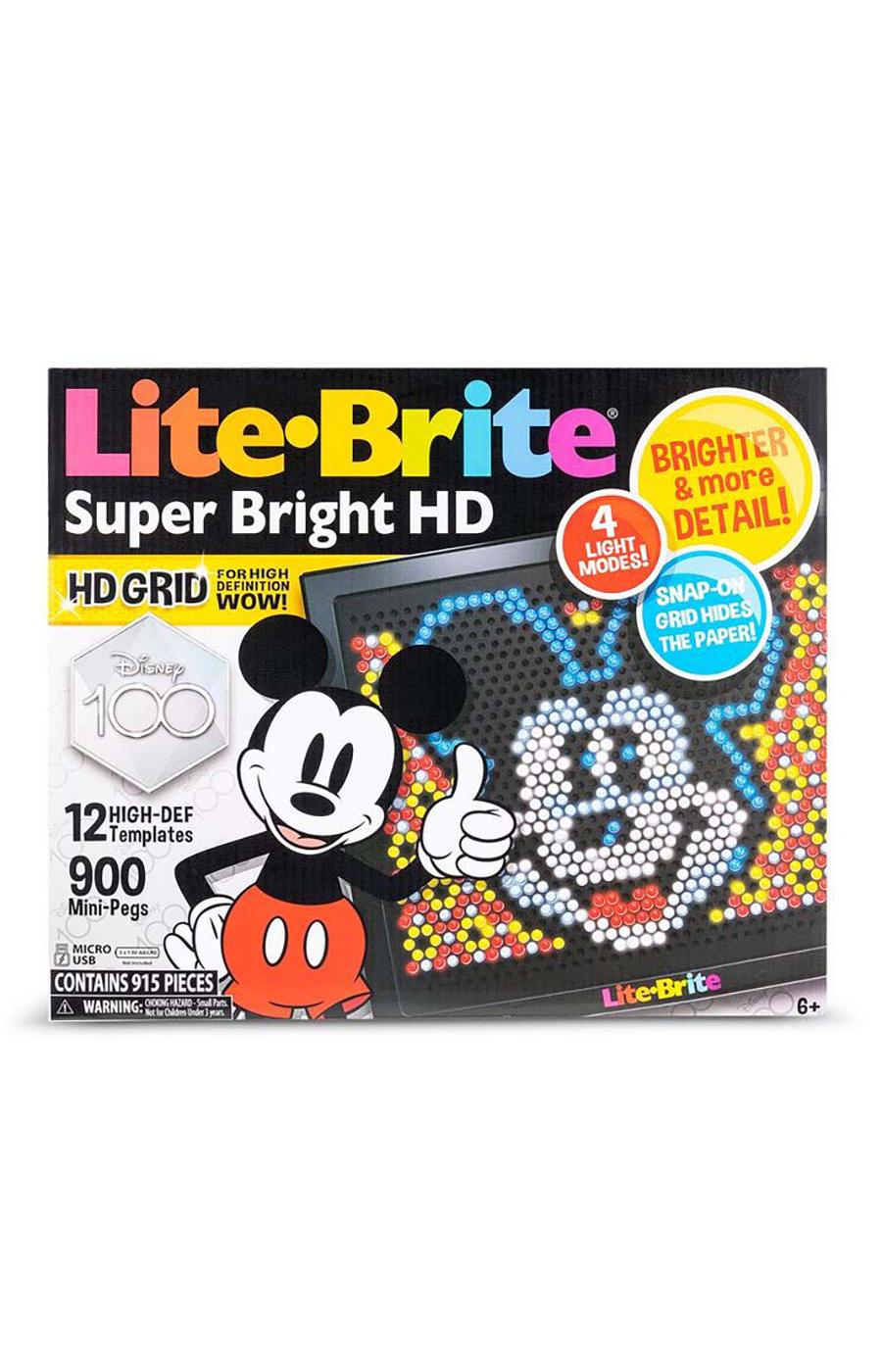 Lite-Brite Super Bright HD Disney 100 Edition; image 1 of 6