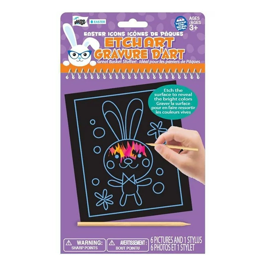 Mello Smello Etch Art Easter Activity Book Shop Kits at HEB