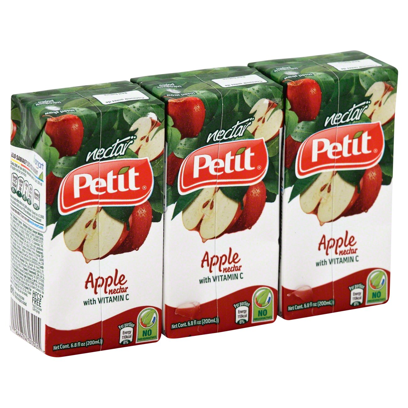 Petit Apple Nectar 3 pk Juice Boxes Shop Juice at HEB