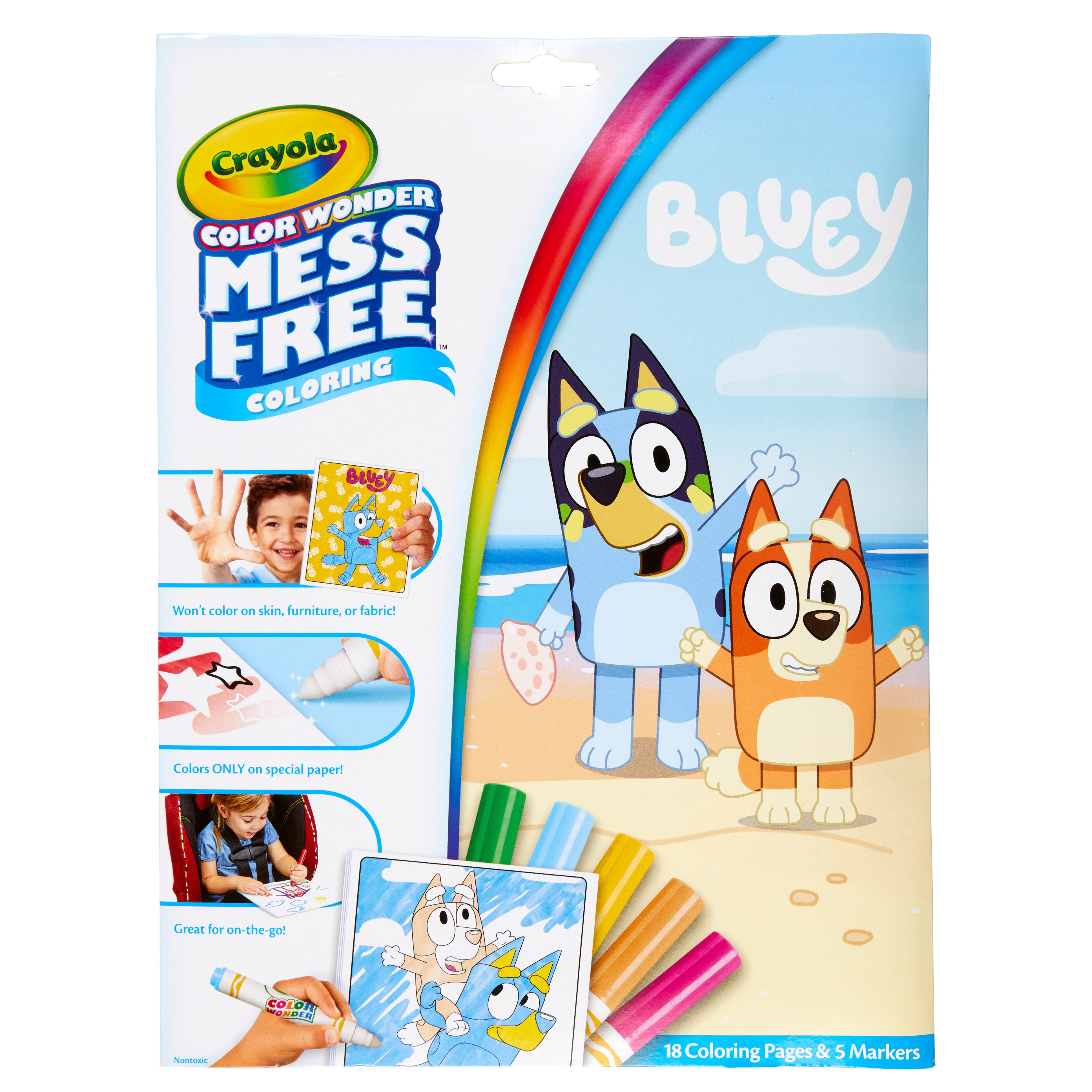 Crayola Bluey Color Wonder Mess Free Coloring Kit Shop Books 