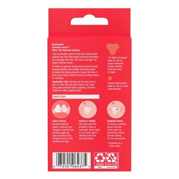 Neutrogena Stubborn Acne Hydrocolloid Blemish Patches