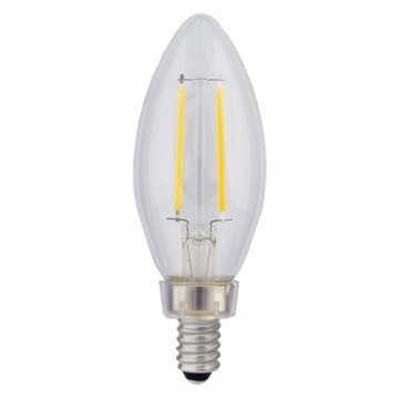 Green Watt B10 40-Watt Clear E12 LED Light Bulbs - Daylight, 3 pk