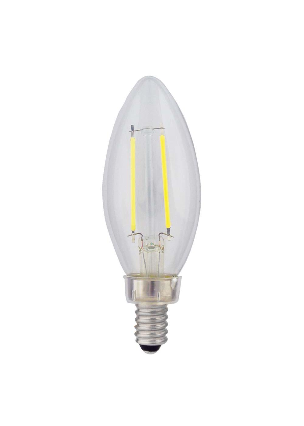 Green Watt B10 40-Watt Clear E12 LED Light Bulbs - Bright White; image 3 of 3