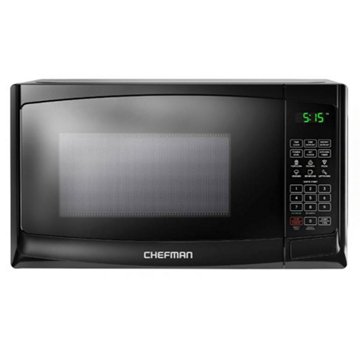 Chefman Classic Countertop Black Microwave