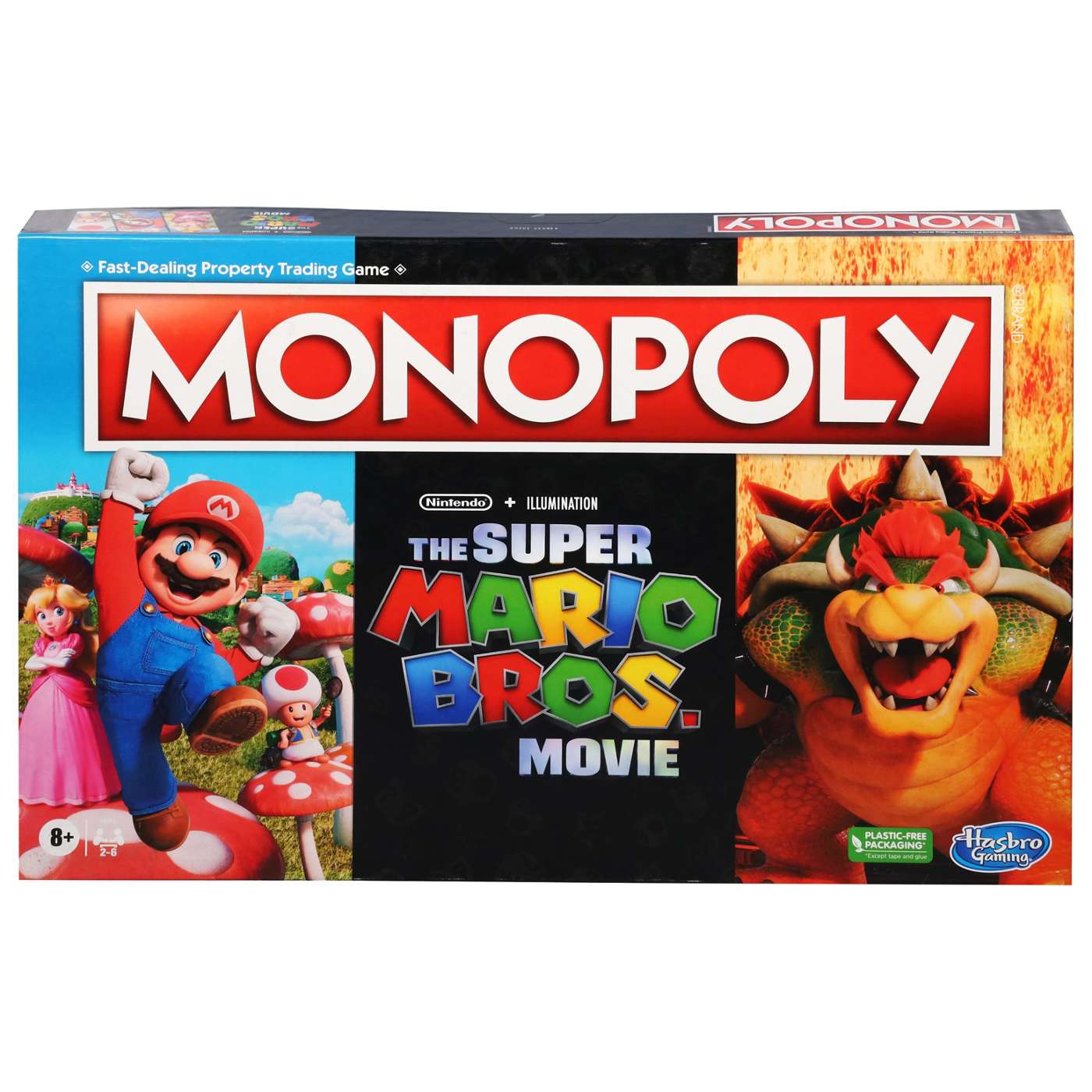 Super Mario Bros. Movie Edition Monopoly Game